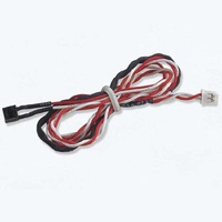 Cable de interruptor de encendido/apagado para PC Yeasion, doble botón, arnés de cableado para chasis de ordenador, luz LED, para motocicleta y automóvil