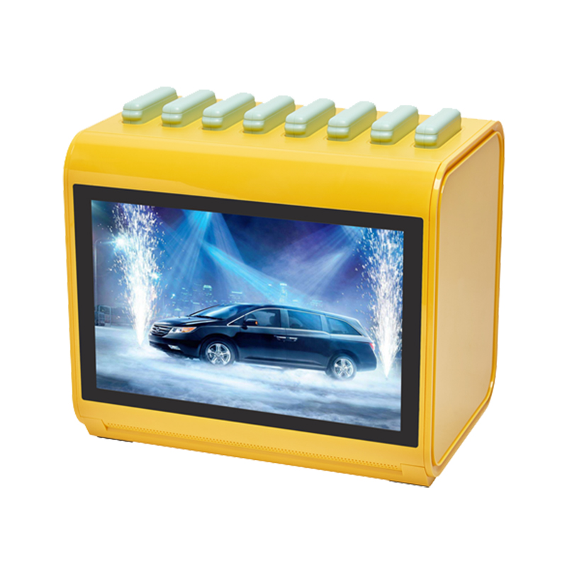 4G Shared portable 5000mAh 8slots docking station power bank station power bank with 10.1inch LCD screen