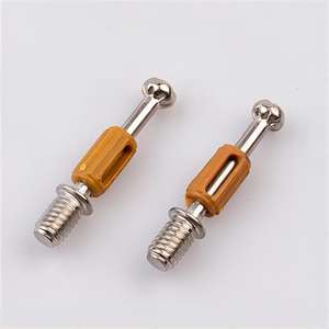 אביזרי חומרה לרהיטים 4.8 סוג פלדת פחמן מיניפיקס מכלול בורג חיבור דפיקה מנעולי פקה עם פלסטיק - Product Image 2