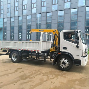 Camion grue Foton 4x2 avec grue de 5 tonnes montée sur camion à vendre – Manipulateur mobile sur camion - Product Image 4