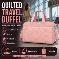 Bolsa de Viaje Acolchada Personalizada OEM con Funda para Carro Ligera y Almacenamiento Organizado para Viajes de Negocios, Fines de Semana y Desplazamientos Diarios