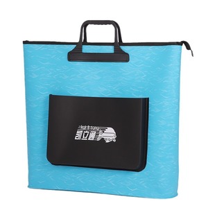Sac de pêche Keli-Kong en EVA, étanche, multi-usages, pour ranger les accessoires de pêche, avec poignée supérieure, unisexe, bleu ciel - Product Image 1