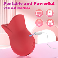 Saugender Leckender Vibrator G-Punkt-Stimulation Schwingendes Spielzeug Klitoris-Nippel-Massage Erotikprodukte Sexspielzeug Rosen-Vibrator für Frauen