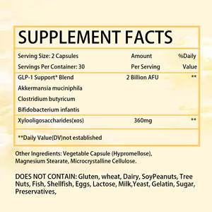 Capsules Probiotiques GLP-1 pour la Perte de Poids, Directement du Fabricant, Favorisent la Digestion et la Gestion de la Santé - Product Image 2