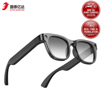 Nouvelles Lunettes Intelligentes IA E06 2026 avec Caméra 8MP, Vidéo 1080P, Traduction, Réduction de Bruit ENC, Commande Vocale, IP65, Stockage 32 Go, Magnétiques