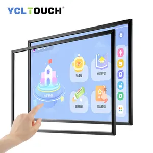 24 inch multi touch screen Panel overlay kit plug and play Smart IR Touch frame