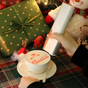 EVEBOT Printpen Stampante per Caffè, Stampante Alimentare, Macchina per Stampa <span class=keywords><strong>su</strong></span> Torte, Penna per Stampa Alimentare Manuale per Caffetterie - Product Image 2