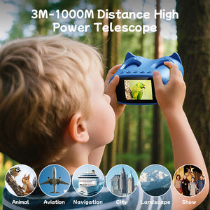 Télescope et microscope 2-en-1 pour enfants débutants, loupe 1000x pour l'étude cellulaire, lunette d'observation 10x pour l'observation de la nature en extérieur - Product Image 5