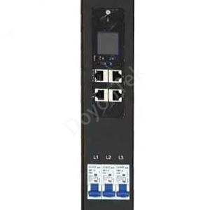 PDU Metálica Inteligente con Control Remoto OEM, 12 Tomas de Corriente, 63A 80A, Trifásica, 415V/240V, C19, Regleta de Alimentación Medida para Centro de Datos - Product Image 2