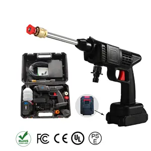 Car Washing Machine Water Spray Gun Car Wash Wireless Lithium Battery Portable High Pressure Car Washer