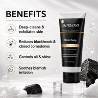 Nettoyant et exfoliant ultra-doux sans parfum à l'huile d'arbre à thé pour peaux sensibles, marque distributeur