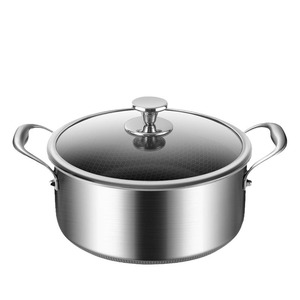 Olla para Sopa de Acero Inoxidable 316 de 1L, Antiadherente, Apta para Estufas de Inducción y Gas, Olla de Cocina Doméstica - Product Image 5