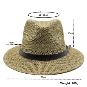 Unisex ngoài trời giấy thoáng khí Sun <span class=keywords><strong>hat</strong></span> với UV bảo vệ thoải mái bãi biển cap - Product Image 3