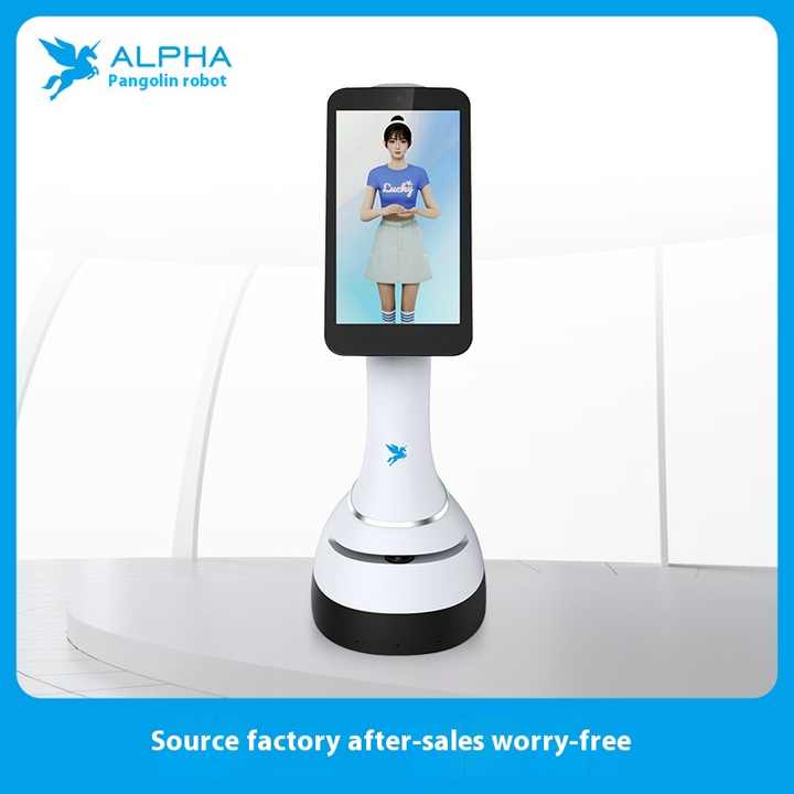 Pangolin Virtual Digital Interactive Service Robot Intelligent Welcome Guide for Exhibition Halls