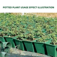 Pots de fleurs créatifs minimalistes pour l'intérieur et l'extérieur, en plastique PP de haute qualité, 20 pouces de hauteur, grande taille, trou de drainage, légers