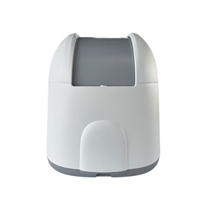 مرحاض حيوانات أليفة أوتوماتيكي يتم التحكم فيه بتطبيق جديد 65 لتر للقطط الكهربائية ذات برميل التنظيف الذاتي مع ميزة التنظيف السهل - Product Image 4