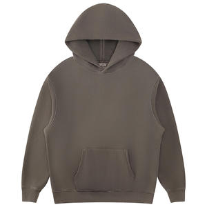 Sweat à capuche surdimensionné vintage délavé 420 Gsm Heavyweight Logo personnalisé - Product Image 1