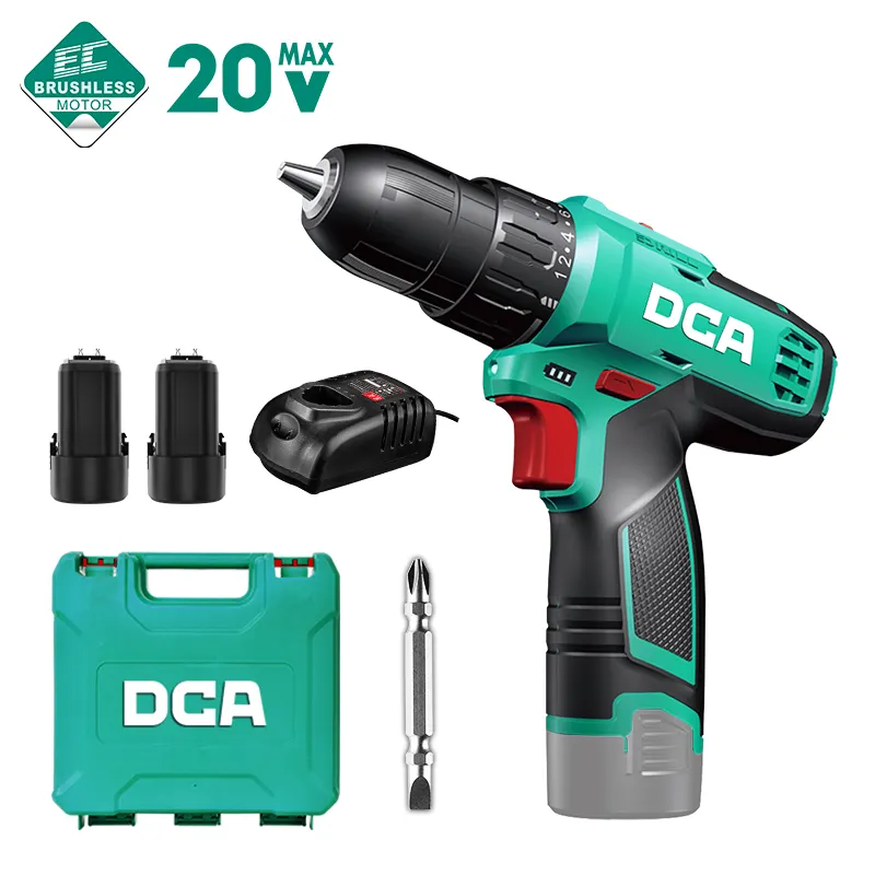 DCA Economical rechargeable power craft cordless drill power drill