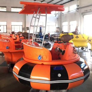 QIQU família água passeio equipamento com água armas música luzes interativo elétrico pára-choques barcos - Product Image 2