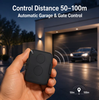 SMG-240 POWERTECH 433.92MHz Rolling Code Remote Control Otomatis 4 Tombol untuk Pembuka Gerbang POWERTECH PR2 PR1 PR4 PR-2