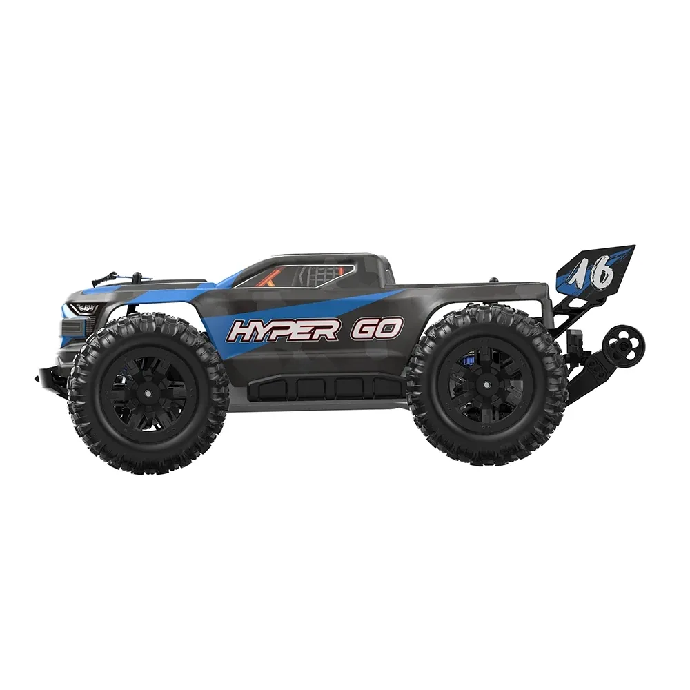 2022 RC Car MJX H16E Hyper Go 4WD Electric Remote Control Car Off Road Truggy Hobby GPS 38KM/H Monster RC Truck 4x4 RTR Kraton