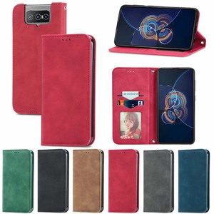 เคสโทรศัพท์แบบฝาพับหนัง PU ที่เป็นมิตรต่อผิวสำหรับ Asus <span class=keywords><strong>ZenFone</strong></span> <span class=keywords><strong>8</strong></span>ดีไซน์แบบพับได้พร้อมขาตั้งและช่องใส่บัตร - Product Image 6
