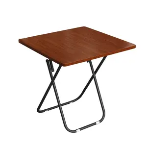 Hendry במלאי עץ מסוגל לקפל שולחן מתקפל זול מתקפל שולחן אור משקל שולחן לבית והחוצה דלת שימוש