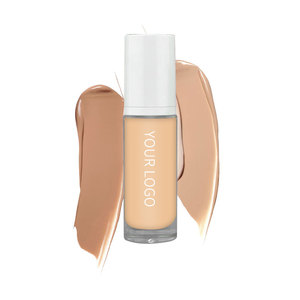 Maquillaje Moq bajo Protector solar de larga duración <span class=keywords><strong>SPF</strong></span> 30 + Brocha para base Base de maquillaje Base líquida mate antienvejecimiento de alta calidad - Product Image 1
