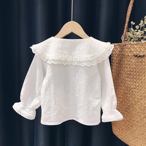Child Star Circle Baby Girls Shirt Long Sleeve Breathable Lapel Top Spring Autumn Kids Clothing - Product Image 2