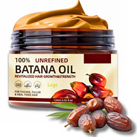 Aceite de Batana 100% Puro y Sin Refinar de Honduras para el Crecimiento del Cabello con Queratina y Extracto de Café, Marca Privada