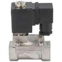 Vanne Solénoïde DNOVA en Acier Inoxydable AISI 304/1.4301 NBR DN10-50 10bar 220V NC