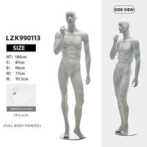 Maniquí masculino de exhibición de ventana, maniquí de <span class=keywords><strong>cuerpo</strong></span> completo de pie para hombres sentados, maniquí de <span class=keywords><strong>cuerpo</strong></span> <span class=keywords><strong>entero</strong></span>, maniquí de <span class=keywords><strong>hombre</strong></span> blanco mate - Product Image 5