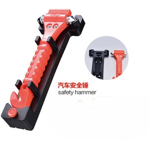 Martillo de Seguridad Multifuncional 2 en 1 para Automóvil - Herramienta de Escape de Emergencia, Rompeventanas y Martillo de Rescate Sólido para Vehículos - Product Image 1
