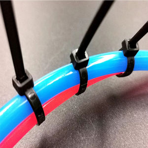 Fascette in Nylon66 di Alta Qualità al Miglior Prezzo di Fabbrica, Nere 6 "   Fascette Autobloccanti in Plastica per Sicurezza da Un Pollice - Product Image 2