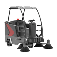 Yangzi S8 nettoyeur de poussière de rue à haute efficacité balayeuse de sol de route Machine de nettoyage de véhicule avec toit