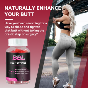 Chinaherbs Private Label Ours Femmes Plus Grosses Fesses Booster Lifting Hanche Et Fesses Amélioration Des Fesses BBL Gummies Pour Les Fesses - Product Image 6