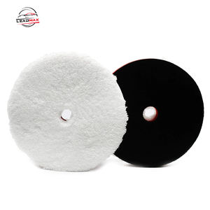 LEADMAX Polisseuse de voiture à double <span class=keywords><strong>action</strong></span> Enlèvement de la cire de coupe en microfibre Enlèvement de finition Polissage Support OEM Personnalisable pour le polissage des sols - Product Image 1