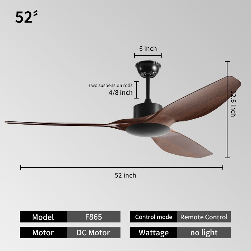 52IN-Black + วอลนัท