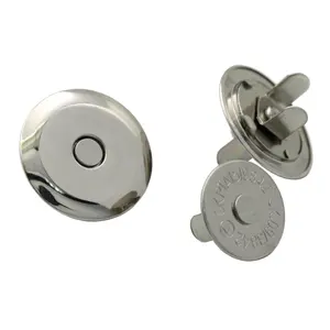 Qifeng Groothandel Sterke Magnetische Snaps Plated Magneet Knop Voor Bag Lederen Accessoires