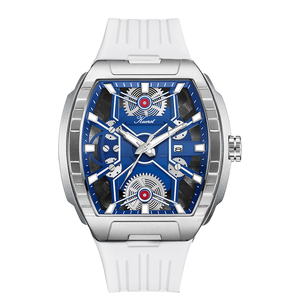 Relojes Mecánicos Samurai Japoneses Tourbillon Reloj de Pulsera Automático de Lujo con Caja de Acero y Esfera Calada para Hombre - Product Image 5