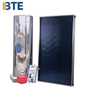 Chauffe-eau <span class=keywords><strong>solaire</strong></span> à plaque plate pressurisé de <span class=keywords><strong>200</strong></span> <span class=keywords><strong>litres</strong></span>, système de panneaux solaires divisés pour balcon - Product Image 3