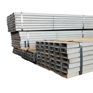 Purlin Structural Hot Rolled Galvanized s355j2 C U Profile Channel Carbon Steel Black Iron Black Iron upn Channel