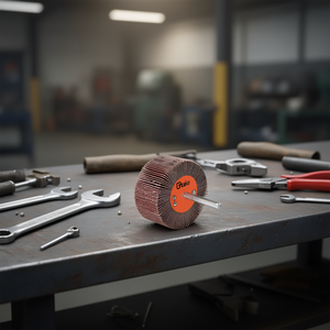 Ttake Abrasive Flap <b>Wheel</b> 30x5 Mm 60 Grit 6 Mm Shaft For <b>Grinding</b> - Product Image 3