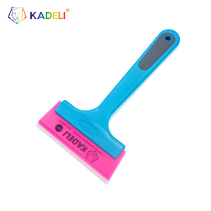 KADELI Raschietto Multifunzione per Pellicole Auto, Strumento con Manico Corto in <span class=keywords><strong>Tendine</strong></span> di Manzo, per Pulizia Vetri, Rimozione Solare Film e Acqua, in Gomma Morbida e Dura - Product Image 6
