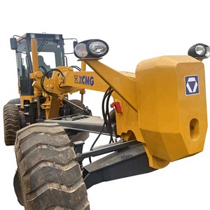Motoniveladora GR2153 Original de Segunda Mano con Rodillo de 16 Toneladas, Motor de Gasolina y Bomba para Construcción de Carreteras - Product Image 1