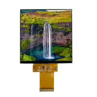 720*720 titik 3.95 inci TFT modul LCD RGB SPI layar persegi produsen dengan LCD