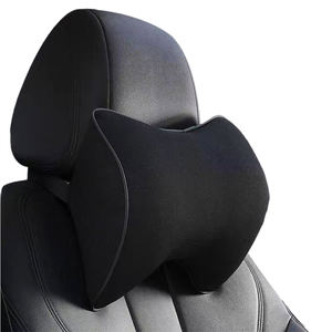 Accesorios de coche, <span class=keywords><strong>almohada</strong></span> de cuello <span class=keywords><strong>cervical</strong></span> de espuma de memoria de lujo, cojín para reposacabezas de coche, <span class=keywords><strong>almohada</strong></span> de soporte para la cabeza del asiento para la espalda del coche - Product Image 4