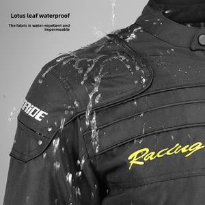 Nouveau quatre saisons hommes et femmes imperméable et chaud moto tout-terrain moto vêtements cyclisme veste ensemble cyclisme costume - Product Image 4