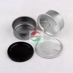 Venta al por mayor lata de metal de grado alimenticio para carne de atún buen precio contenedor de material metálico con tapa de PE de sellado de fácil apertura - Product Image 3