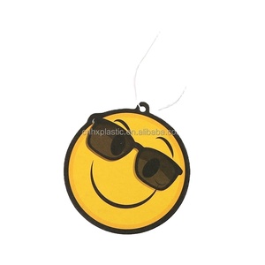 Customized Fashion Design Funny Aroma Paper Crafts Hanging Fragrance Car Perfume Card Car Air Freshener